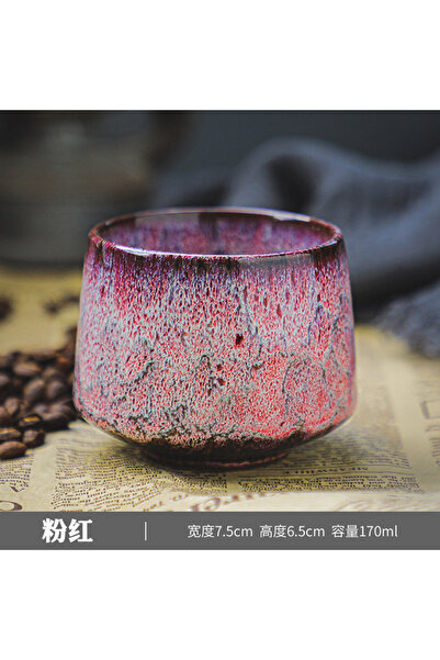 Choice كوب قهوة سيراميكي ملون قابل للتفاعل، سعة أقل من 200 مل، قطعة واحدة، كو...