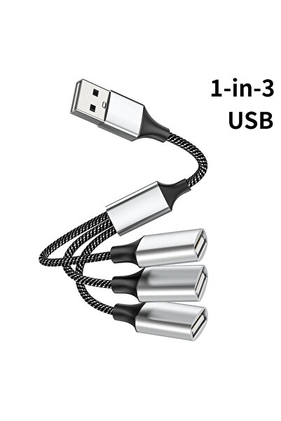 Choice 1-in-3 USB Hub Extensions 2/3/4 Port Type C Hub USB Splitter Fast Data...