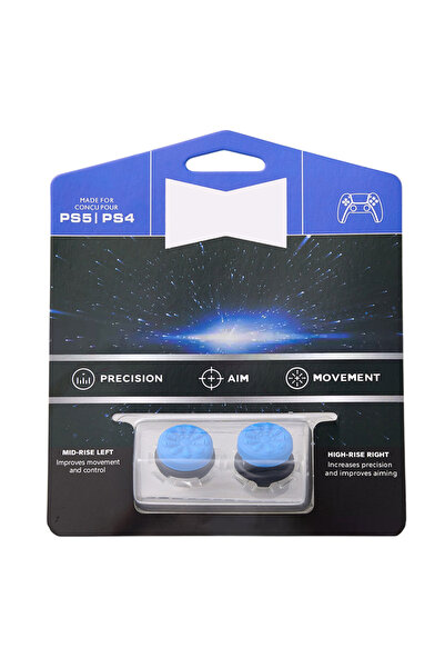 JETTING blue-black Freek FPS For Playstation PS4 High-Rise Analog Stick PS5 J...