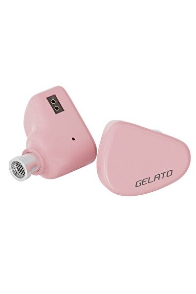 Choice سماعات أذن داخلية Gelato DSP (وردية) من IBasso Jr. Gelato مزودة بميكرو...