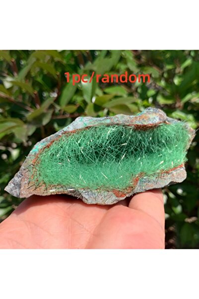 Choice 150-200g 1PC copper ore Specimen quartz,Goethite,Green copper ore ston...