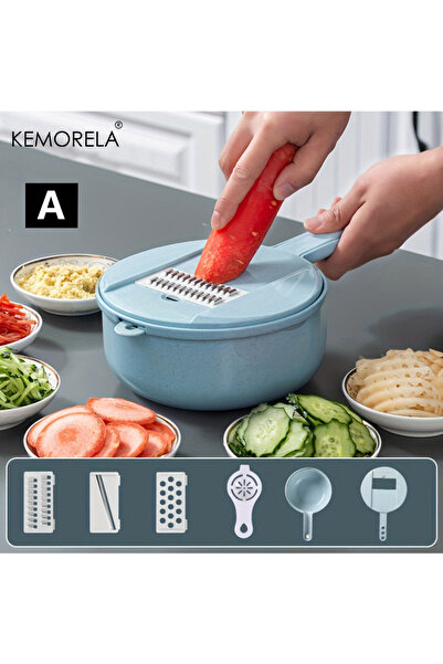 Choice قطاعة خضراوات متعددة الوظائف، مبشرة، قطاعة، ملحقات مطبخ، قطاعة فواكه يدوية، قطاعة بطاطس صغيرة.