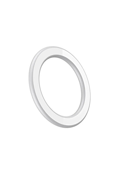 Choice حامل مغناطيسي حلقي أبيض واحد لأجهزة آيفون 16 و15 و14 و13، حامل مغناطيس...