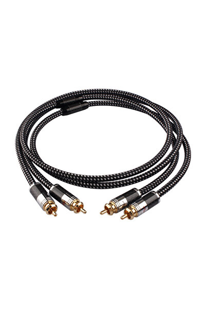 Choice3 2m one pair YYAUDIO 1 Pair RCA Audio Cable 2 RCA to 2RCA Interconnect...