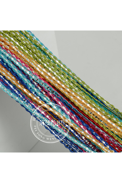 Choice ستائر أنيقة بلون أزرق ياقوتي سداسي الألوان، مقاس 90×180 سم، بخيوط حريرية، مناسبة لـ