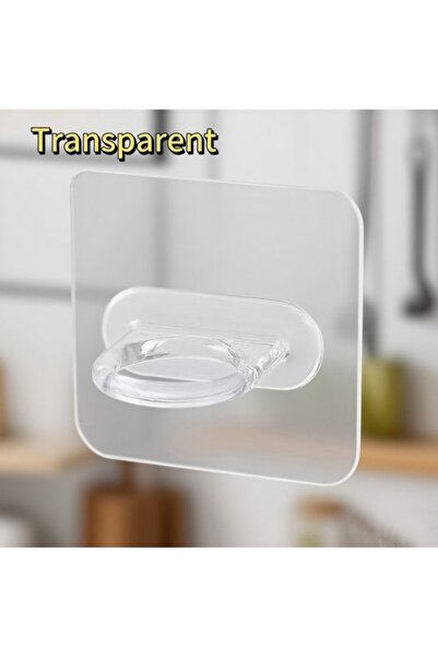 Choice3 5 قطع من الخطافات الدائرية الشفافة متعددة الأغراض المثبتة على الحائط،...