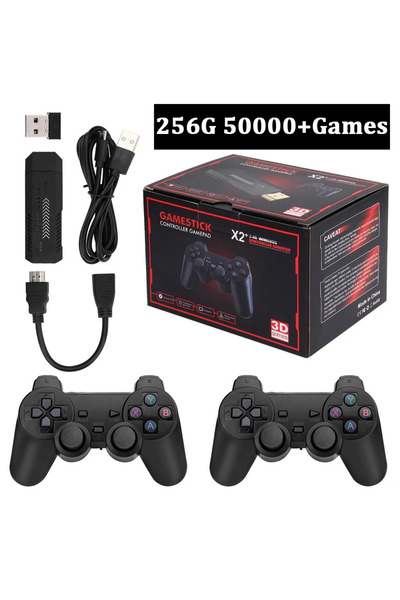 Choice 256 جيجابايت، 50 ألف لعبة، جهاز ألعاب X2 Plus GD10 Pro بدقة 4K، وحدة ت...