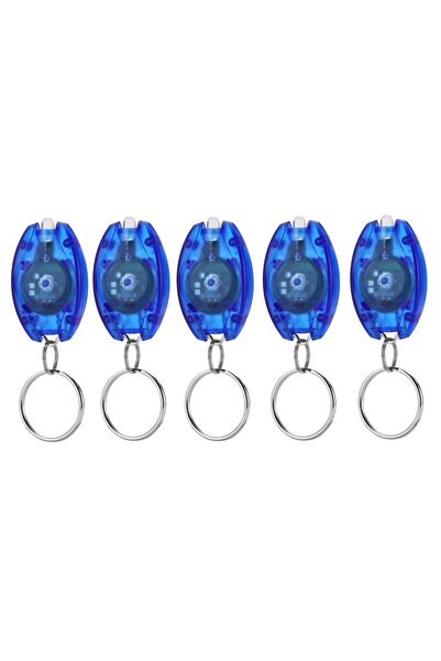 Choice مصباح LED صغير CR2016 أزرق اللون، 5 قطع، متعدد الألوان، إضاءة بيضاء را...