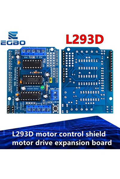 Choice لوحة تحكم محرك L293D ثنائية المحرك الخطوي DC مع تحكم في السرعة بتقنية ...