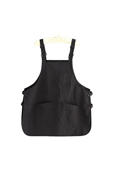 Choice Black New Japanese Style Catering Workwear Apron Waterproof Stain Resi...