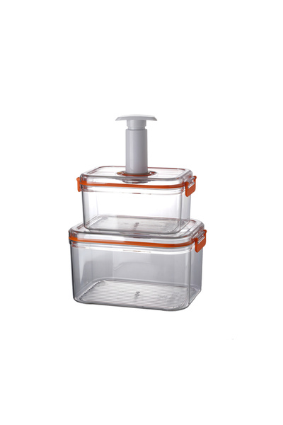Choice 3500ml 1600ml Manual Vacuum Fresh-keeping Box Refrigerator Sealed Cani...