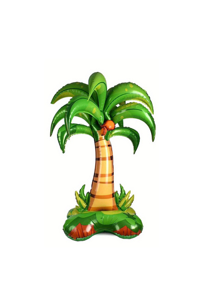 Choice بالون شجرة جوز الهند العملاق القابل للنفخ على شكل شجرة نخيل، مقاس 52 ب...