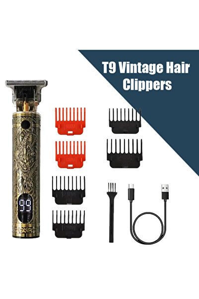 Choice ماكينة حلاقة الشعر الاحترافية Pixiu T9 للرجال (رقم الموديل 067) مع ملح...