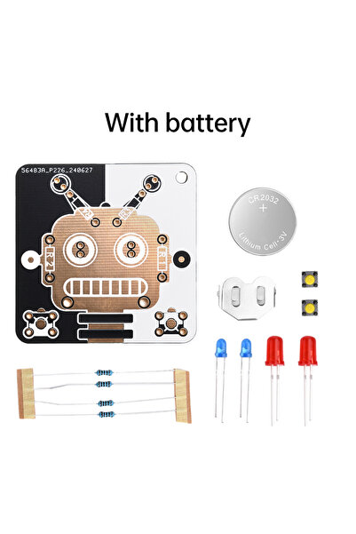 Choice مع بطارية، مشاريع تدريب على لحام الروبوت، مجموعات إلكترونيات يمكنك صنع...