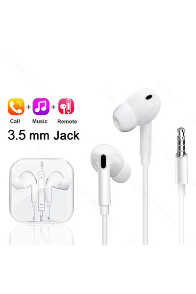 Choice سماعات أذن داخلية أصلية من النوع C، مقاس 3.5 ملم، متوافقة مع هواتف Red...