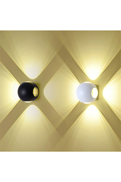 Choice 12W Cold White WHITE Outdoor Waterproof Wall Lamp Courtyard Balcony Po...