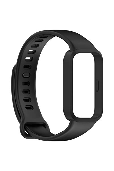 Choice سوار Redmi Band 3 B بديل لسوار Mi Band 9 Active، سوار ساعة سيليكون بدي...