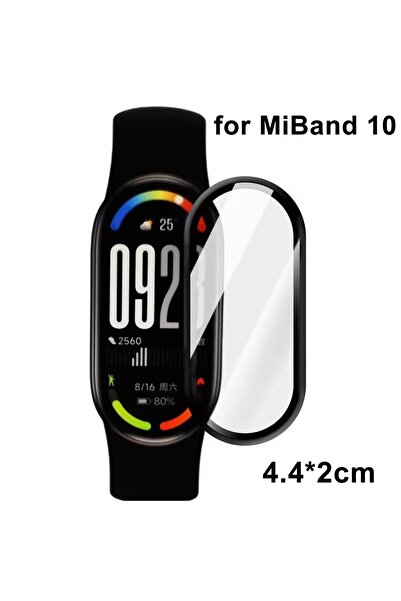 Choice 5 قطع واقيات شاشة لجهاز Miband 10، من 1 إلى 5 قطع، بتصميم منحني 9D، تغ...