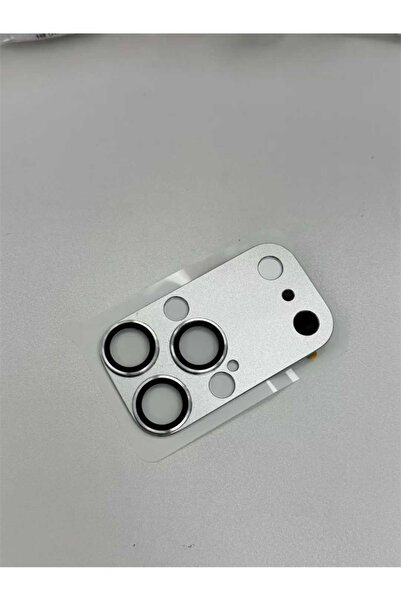 Choice واقي عدسة كاميرا وهمي لهاتف iPhone 14 Pro الفضي، متوافق مع iPhone 17 P...