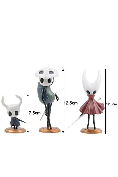 Miniso 3pcs Hot sales New Hollow Knght Silksong Toys Anime Game Figure The Kn...