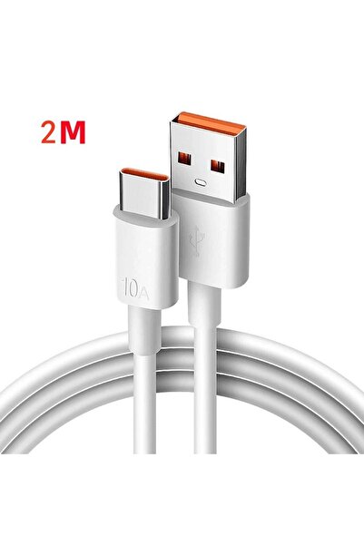 Choice كابل بيانات USB من النوع C بطول 2 متر وقوة 100 واط وتيار 10 أمبير، كاب...