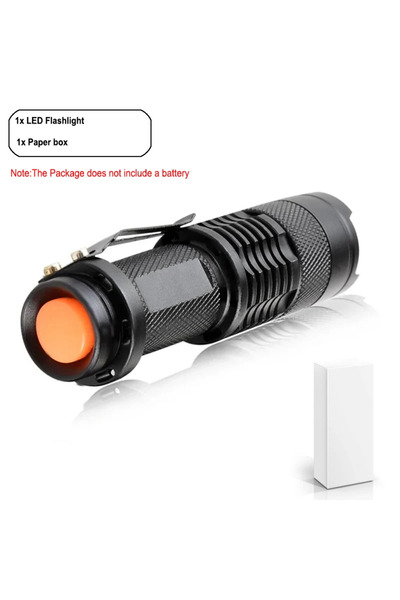Choice Aluminum Alloy Al Alloy Flashlight Mini LED Flashlight Torch with 3 Lighting Modes Led Torch Outdoor