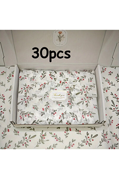 Choice 30 قطعة 50×35 سم، 30/10 قطع من ورق الهولي والتوت الرقيق، تغليف هدايا م...