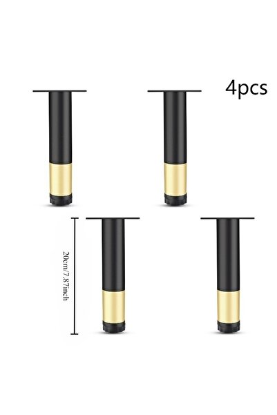 Choice 4 قطع - 20 سم، أرجل أثاث معدنية عصرية للأرائك، أرجل دعم بديلة للأثاث، ...