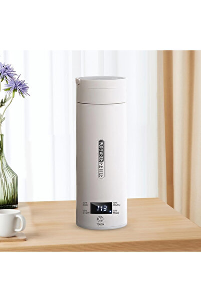 Choice غلاية كهربائية صغيرة للسفر من الاتحاد الأوروبي، سعة 500 مل، مزودة بأرب...