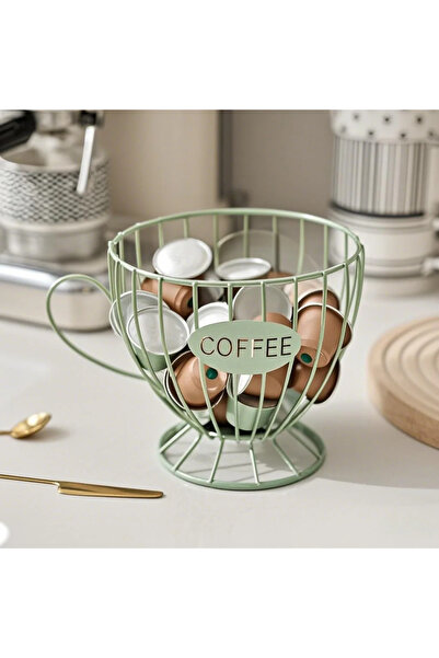 Choice3 05 Large Capacity Metal Coffee Capsule Holder Display Rack Coffee Pod...