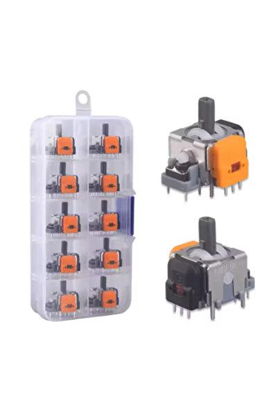 Choice5 مجموعة من 10 قطع من عصا التحكم البديلة بتقنية هول إفكت، مزودة بمستشعر...