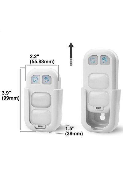 Choice مؤقت لفرشاة أسنان الأطفال، مؤقت لغسل اليدين في الحمام مع ضوء LED ملون،...