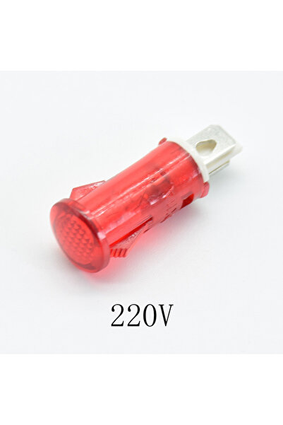 Choice6 220 فولت، 10 قطع، 12 فولت/24 فولت تيار مستمر، 10 مم، مصباح إشارة توجي...