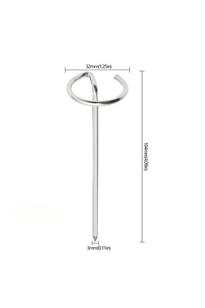 Choice 10pcs 10pcs Air Fryer Oven, Vertical Grill, Skewer Grill, Universal Accessories, Food Grade 304 Stai