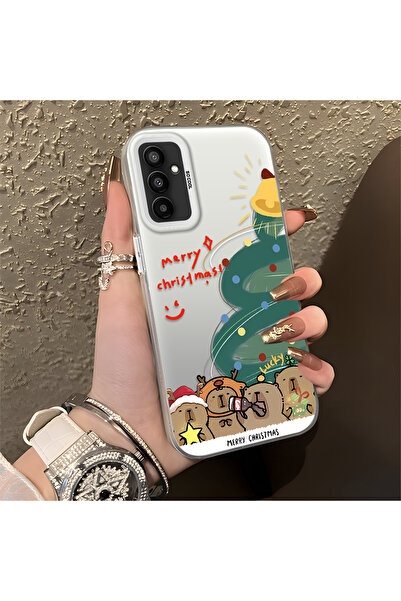 Hontinga حافظة متوافقة مع هاتف سامسونج جالاكسي M23/M13، حافظة هاتف مضادة للسق...