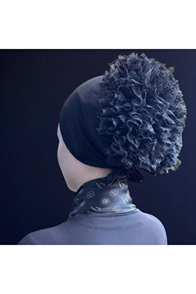 LA BOUTIQUE غطاء رأس مكشكش بدون خياطة