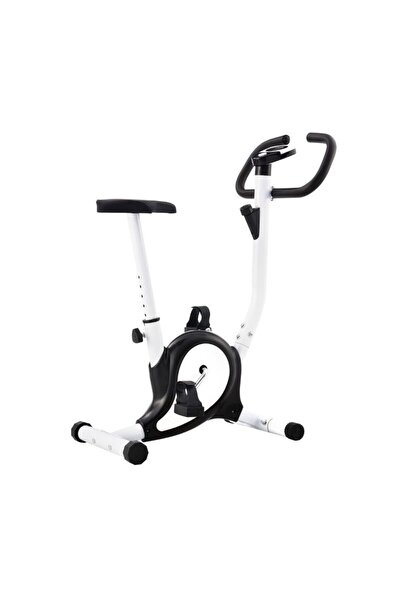 PROCART Bicicletă fitness, scaun reglabil pe înălțime, monitor LCD, timp, viteză, distanță, calorii, ghidon