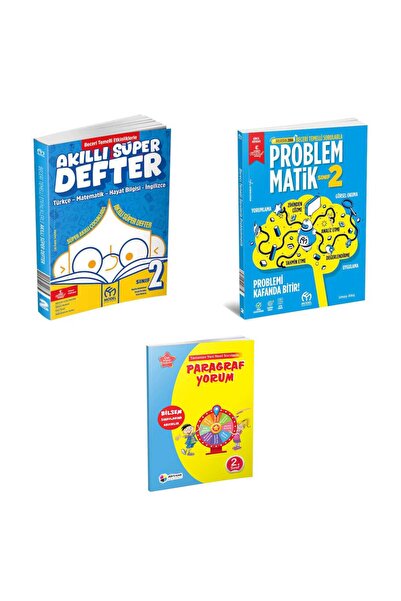 Model Eğitim Yayınları 2.SINIF AKILLI SÜPER DEFTER + PROBLEMMATİK VE BİLSEM P...