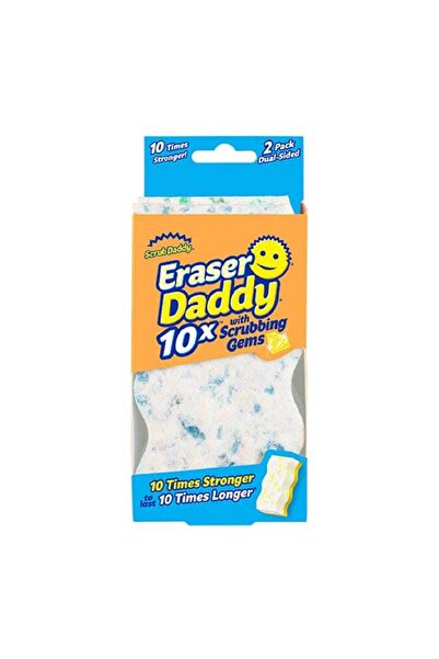 Scrub Daddy Eraser Daddy Dual Sided Sponge 2 Pcs