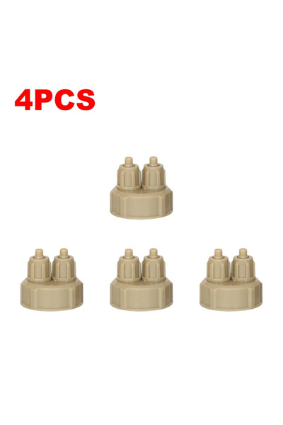 Choice4 ٤ قطع ١-١٠ قطع غطاء زجاجة مولد نظام ثاني أكسيد الكربون لحوض السمك، من...