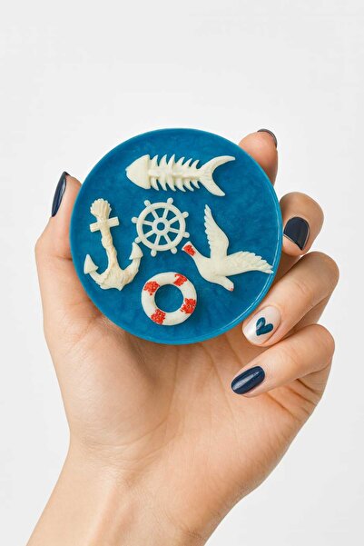 SOO SOAP صابون البحر مصنوع يدويًا بتصميم خاص للهدايا والديكور