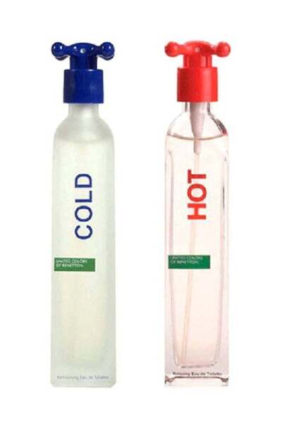 Benetton Hot EDT (100 ml) & Cold EDT (100 ml) Gift Set