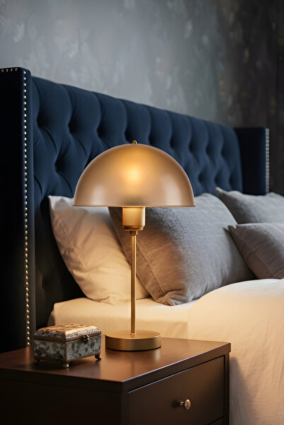 lumenistanbul ROMA ABAJUR ESKİTME AYAK - ESKİTME KUKA / BAL ŞAPKA