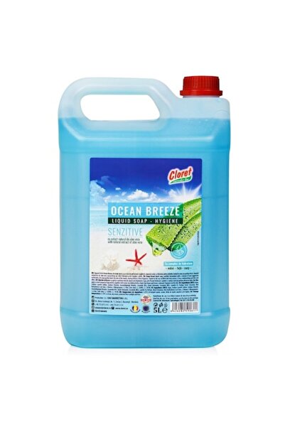 Cloret Săpun lichid Ocean Breeze Sensitive cu Aloe Vera, 5L