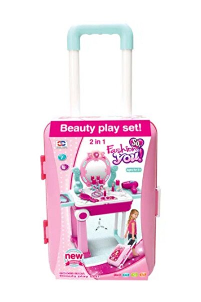 Toybox مجموعة ألعاب تجميل محمولة رائعة ومميزة مع إضاءة وصوت