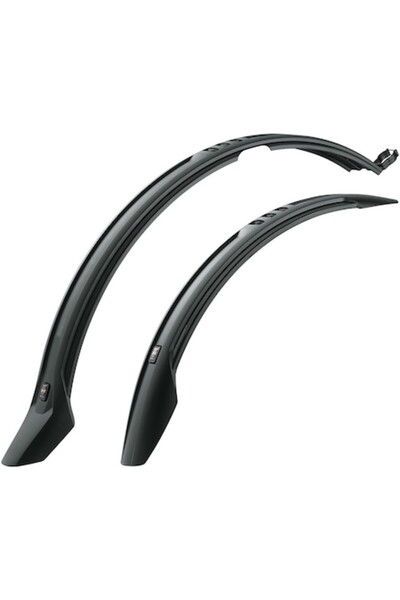 SKS-GERMANY Set apărători de noroi pentru roți de bicicletă SKS Germany, plastic, negru, 26x27,5 inch, montare ușoară