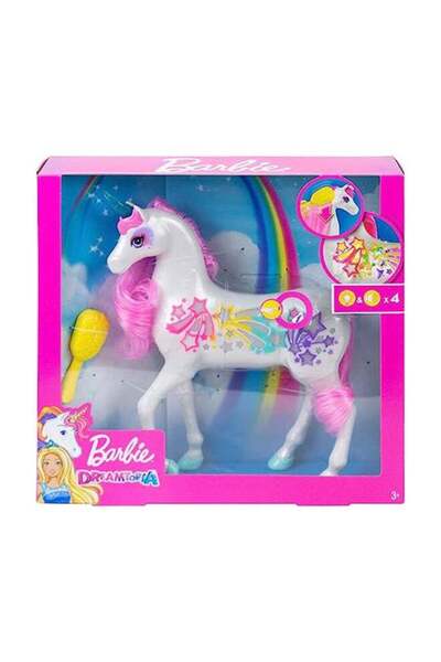 Barbie Dreamtopia Unicorn with Brush and Glitter