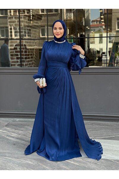 semalabutik Delicate Modest Evening Dresses