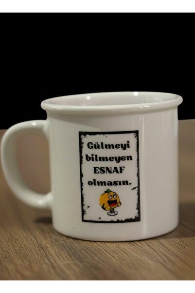 Elista Porcelain Mug with Enamel Lettering Character 250 ml 14