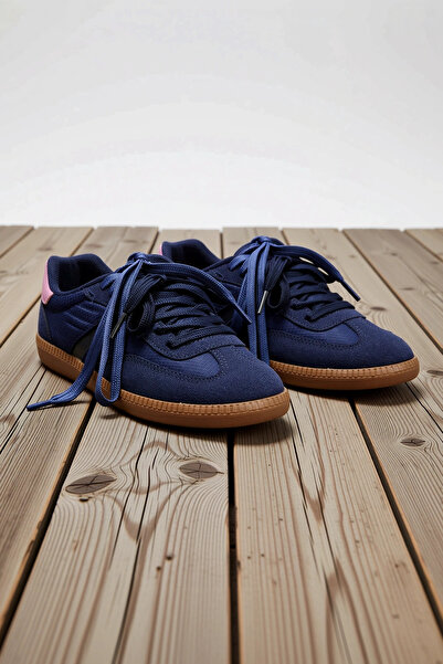 BENERLY Women's Lace-Up Flat Sole Color Block Sports Shoes Functional Durable...